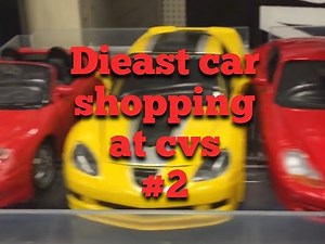1 24 scale Diecast Car Shopping at CVS part 2