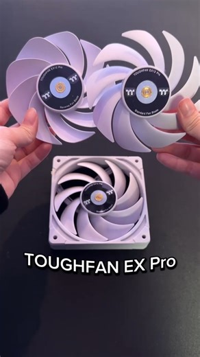 47K views · 323 reactions | TOUGHFAN EX Pro! Quick magnetic connection and swappable fan blades for seamless customization and unbeatable performance. Ready to push your system to the next level? ⚡️ Check out more here: https://reurl.cc/NbD9xk #Thermaltake #TOUGHFAN #toughfanexpro #magnetic #custompc #cooling | Thermaltake Technology Inc | Facebook
