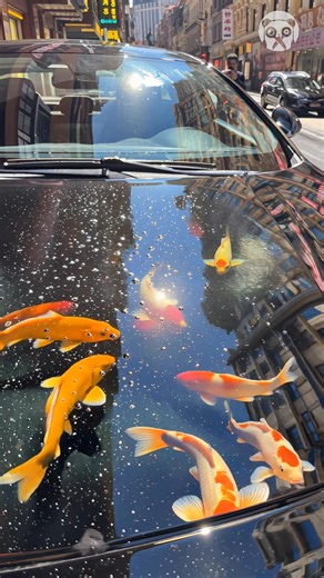 Aquarium car hood? (AI) | Science, Tech and Universe