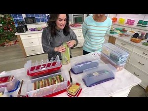 LocknLock Set of 2 Rectangle Bread Keeper Containers on QVC