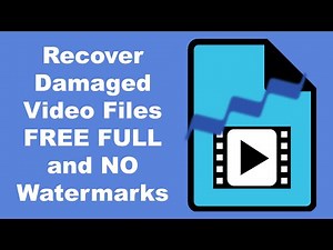 How to Repair Corrupt video File MP4 MOV - Fix 0xc00d36c4 Can't play video errors