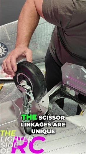 Amazing Skymaster RC Plane Gear & Door System Secrets Revealed! #shorts