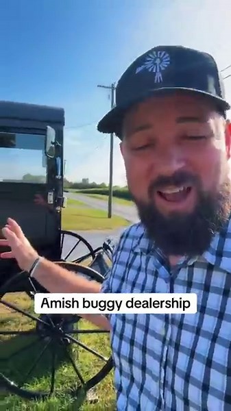 Amish buggy dealership in Lancaster County Pennsylvania #amish #Buggy #￼ dealership