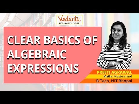 Basics of Algebraic Expressions, Constants & Variables | What are Terms, Factors and Coefficients