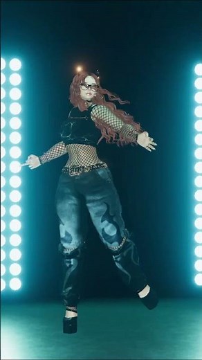 How I Freestyle in VR #dancer #virtualreality #vr #vrchat