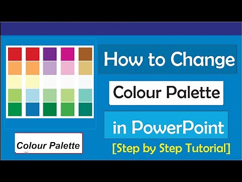 How to change color palette in PowerPoint