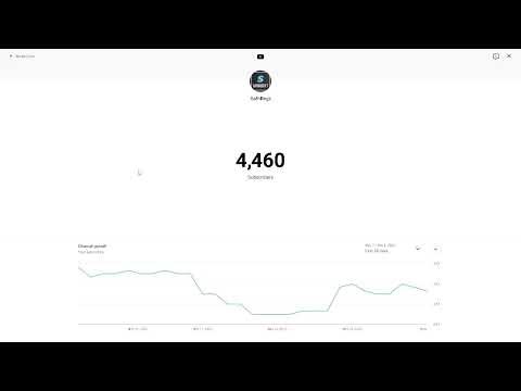 Live subscriber count stream (HIT THAT SUB BUTTON)