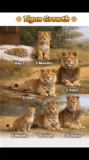 Tigon Transformation From Day 1 to 20 Years 😱