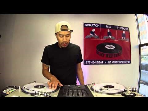 Learn To DJ Tutorial: Effective Scratches for Mixing Into Songs (DJ As-One)