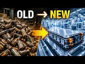 How Old Batteries Are Recycled Every Month | Recycling Process