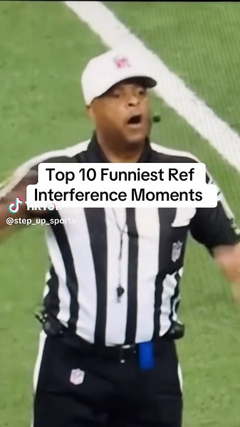 Funniest Ref Interference Moments in NFL Football