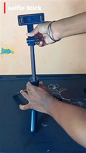 selfie stick+ tripod unboxing and how to use #short video.