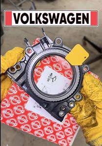 This Seal Doesn’t Forgive Mistakes. • Continuing the repair of a Volkswagen Caravelle (T5/T6). In this video, we replace the rear crankshaft seal. • This engine uses a PTFE (Teflon) seal in a housing, which comes together with a reluctor (incremental) ring for crankshaft position sensing. Proper installation is critical for correct engine operation. • The focus of this video is on correct installation procedure: – proper surface preparation – following manufacturer guidelines – using the correct