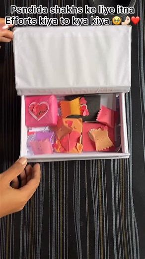 Art and Craft on Instagram: "Handmade surprise gift box for love . . . . . . . #papercrafting #papercrafts #papercraft #howto #howtomake #aesthetic #diy #DIYGiftidea #giftideas #origami #handmade #love #forhim❤️ #foryou"