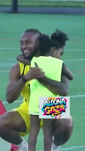 A beautiful, heartwarming moment at the Black Stars' training camp as Antoine Semenyo breaks protoc