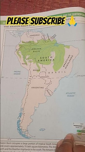 map of Amazon basin
