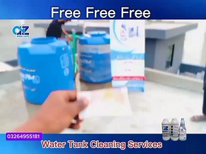 4K views · 951 reactions | **"Lahore walon, Good News! Water Tank Cleaning krwain aur hasil karein: Pipeline Cleaning FREE Chemical Charges FREE Water Test Bhi FREE Sab kuch bilkul FREE sirf Tank Cleaning ke sath! Safe Pani, Healthy Life – Ghar baithe service hasil karein!"** 03264955181 | A2Z Services | Facebook