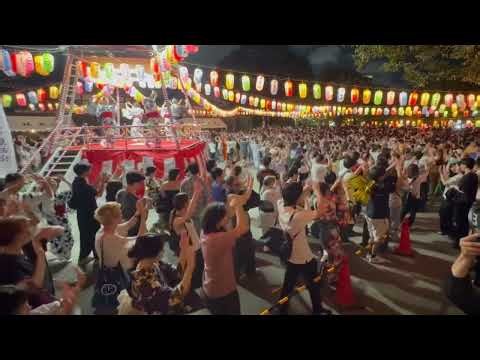 ❷ 祐天寺盆踊り2026年7月18日Yutenji Mitama Matsuri Bon Odori Dance.Tokyo Japan.