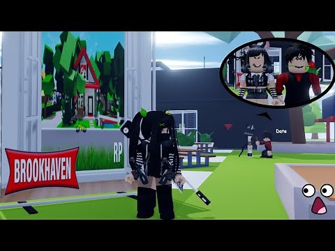 Online Dating at Brookhaven 🏡RP Roblox animation