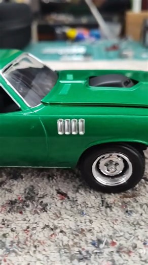 1971 Plymouth Hemi Cuda Revell Model Car