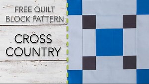 3K views · 121 reactions | Its FREE Quilt Block Pattern Day! This is our 10th FREE quilt block pattern called Cross Country. Check out our new video and click below to get your FREE pattern: https://goo.gl/6eijBL Don’t miss a FREE Pattern! Be sure to sign up for email to get notified right away when a new FREE pattern is available: https://goo.gl/Fm4xmo | Nancy's Notions | Facebook