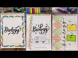 Top 7 Easy & Cute Front Page Tutorial Ideas to Try now | Front Page Decoration | NhuanDaoCalligraphy