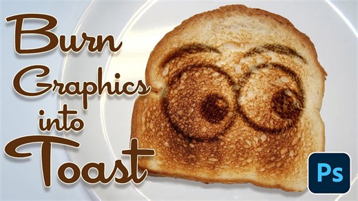 Photoshop: Burn Text & Graphics into TOAST!