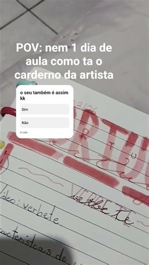o caderno no artista