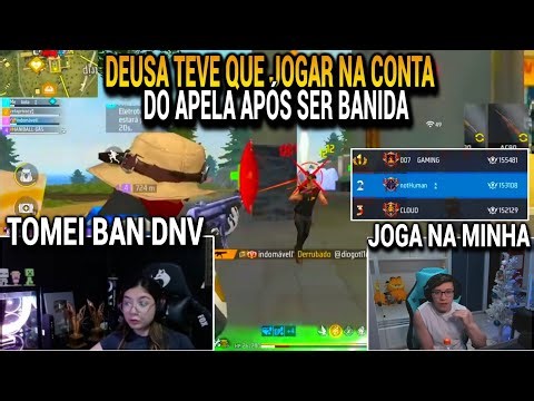 Deusa was banned again and had to transfer the Guild War to Apelapato's account.