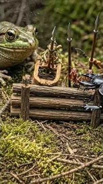 Ants vs Giant Frog 😱 But It Didn’t Attack… (Unexpected Ending!)