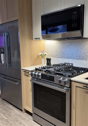 A sneak peek into what my kitchen will look like... and what yours could look like too 😉 Upgrading in a big way with @SamsungUS’s brand new 2026 Bespoke AI Appliances - my dream chef’s kitchen is finally coming to life🧑🏻‍🍳 Click the link in my bio to learn more! #SamsungPartner #MySamsungFave #BespokeAI