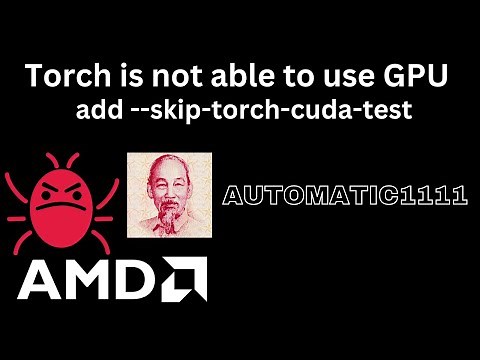 Fixed- Torch is not able to use GPU AMD Stable Diffusion --skip-torch-cuda-test (AUTOMATIC1111) Bug