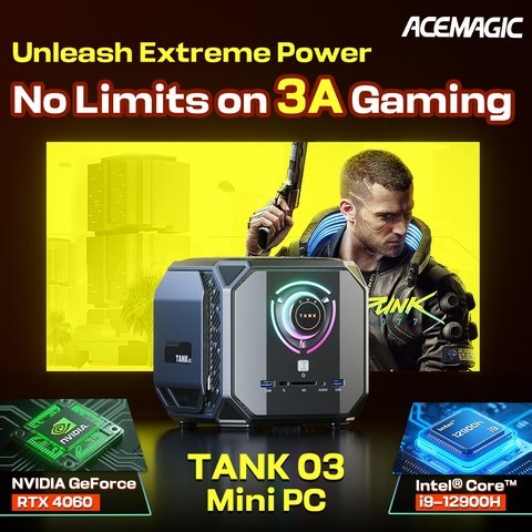 1.9K views |  Back to School Sale – Up to 61% OFF!  Intel Core i9-12900H (14C/20T,up to 5.0Ghz） ⚡ 32GB DDR5 4800MHz + 1TB PCIe3.0 ️ 4K Triple Display Support – Work Hard, Game Harder ️ Advanced Cooling System – Stay Cool Under Pressure  Wi-Fi 6 + Bluetooth 5.2 – Fast, Seamless Connectivity | AceMagic Mini PC | Facebook