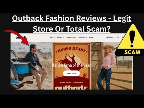 🛒 Outback Fashion Reviews – Legit Store Or Total Scam?