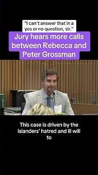 Jury Hears More Calls Between Rebecca & Peter Grossman