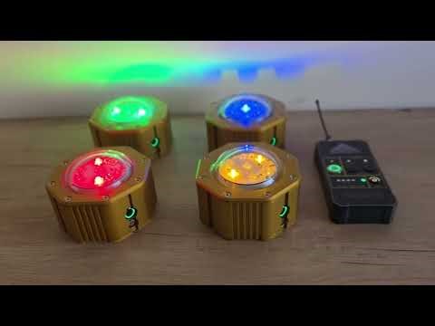 SPAR-TAC Portable Heliport Lighting System – Setup, Control and Operating Modes Demonstration