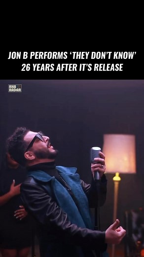 Jon B. Performs ‘They Don’t Know’ Live—26 Years After Its Release 🔥 | RNB RADAR