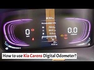 Hidden Features in Your Kia Carens Digital Odometer