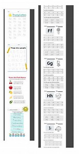 Printable Tracing Pages for Children, Educational Printables, Learn to Write Alphabet, Instant Downloadable Workbook - Etsy Australia