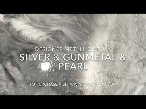 Silver & Gunmetal & Pearl Epoxy Coatings