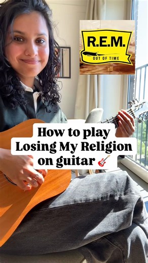 How to Play Losing My Religion - R.E.M in 30 Seconds 🎸 #shorts