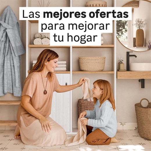¡Con estos precios da gusto volver a casa! Descubre las ofertas de Leroy Merlin y ahorra organizando tu hogar. | Leroy Merlin España