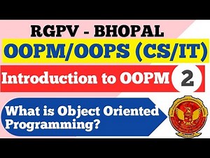Introduction to Object Oriented Programming Methodology | What are Objects | Benefit of OOPM