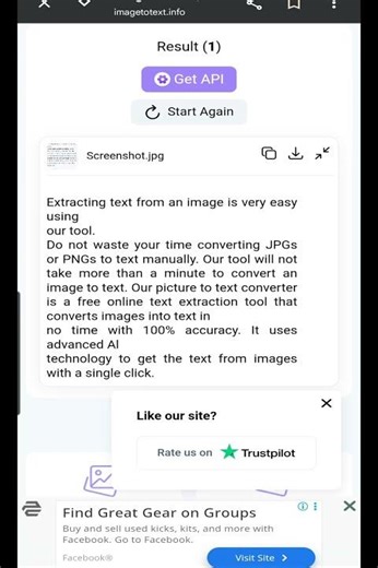 extract text from image