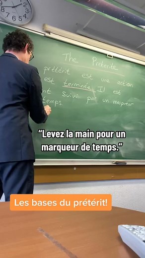 Le PRÉTÉRIT est là! 🔥👨‍🏫 #prof #professeur #anglais #cours #eleve #eleves #élève #college #lycee #coursdanglais #travail #college #lycee #grammaire #preterite #irregularverbs | Monsieur Prof
