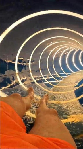Colorful Indoor Water Slide 🌈💦 | Aquadrom Most Czech Republic | POV