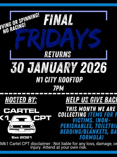 Mk1 Cartel and Vw Syndicate Celebrate Final Friday