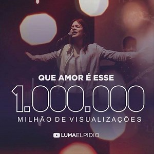 3.9K views · 560 reactions | 1 MILHÃO DE VIEWS em “Que Amor É Esse”...