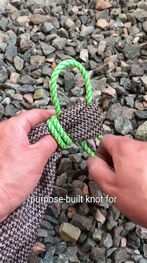 Tarp Corner Knot used in outdoor camping, truck tarping, and canopy setup to secure the four corners