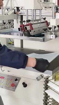 PVC sheet screen printing machine